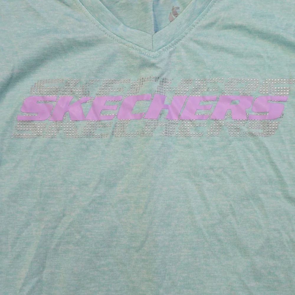 Skechers Aqua T-Shirt with Subtle Logo Size XL - Picture 2 of 4